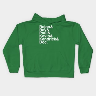 2008 Celtics List Kids Hoodie